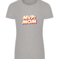 MVP Mom Design - Comfort women's fitted t-shirt_ORION GREY_front