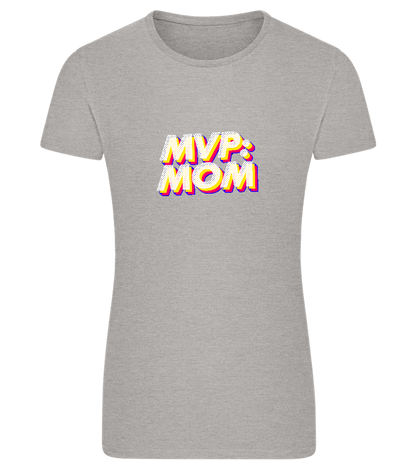 MVP Mom Design - Comfort women's fitted t-shirt_ORION GREY_front