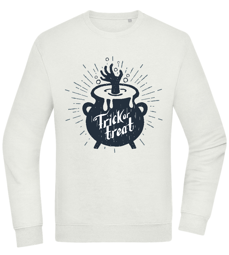 Trick Treat Design - Comfort Essential Unisex Sweater_CREAMY GREEN_front