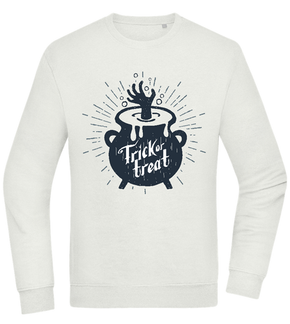 Trick Treat Design - Comfort Essential Unisex Sweater_CREAMY GREEN_front