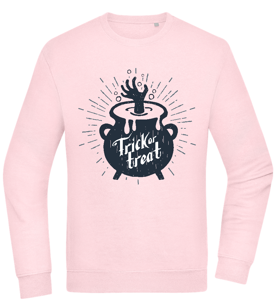 Trick Treat Design - Comfort Essential Unisex Sweater_LIGHT PEACH ROSE_front