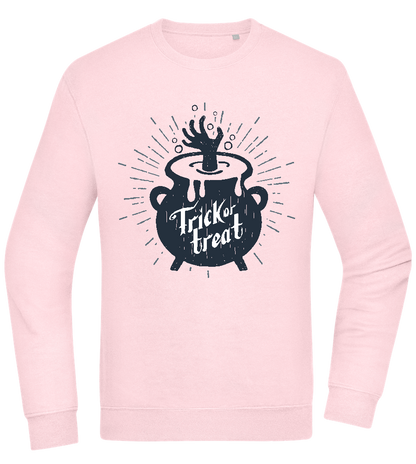 Trick Treat Design - Comfort Essential Unisex Sweater_LIGHT PEACH ROSE_front