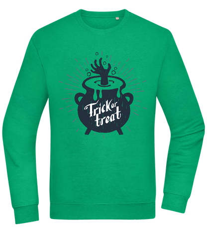 Trick Treat Design - Comfort Essential Unisex Sweater_MEADOW GREEN_front