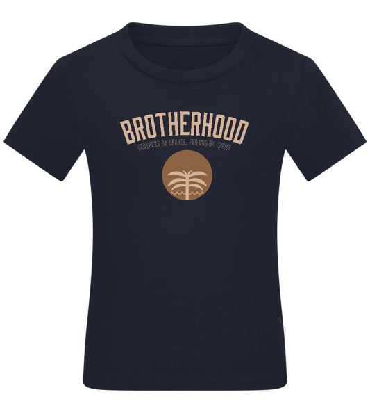 Brotherhood Design - Comfort boys fitted t-shirt_FRENCH NAVY_front