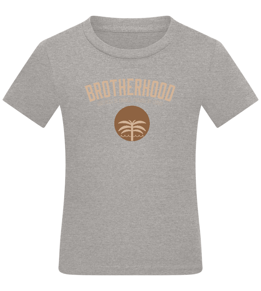 Brotherhood Design - Comfort boys fitted t-shirt_ORION GREY_front