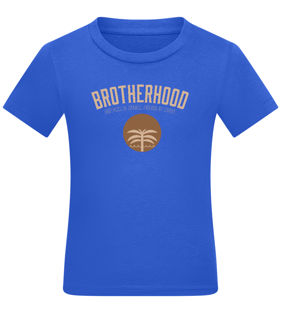 Brotherhood Design - Comfort boys fitted t-shirt_ROYAL_front