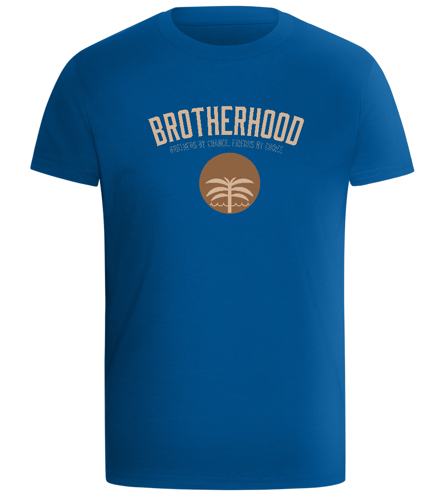 Brotherhood Design - Comfort boys fitted t-shirt_ROYAL_front