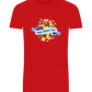 Mother's Day Flowers Design - Basic Unisex T-Shirt_RED_front