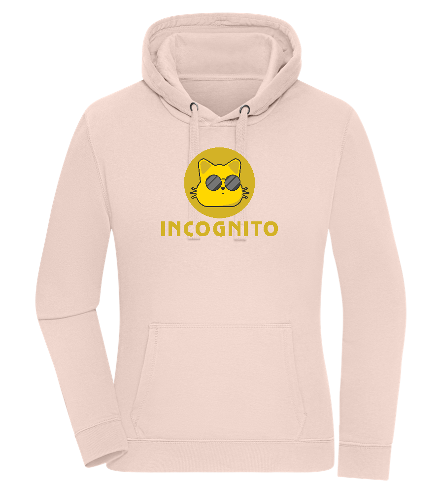 Incognito Design - Premium women's hoodie_LIGHT PEACH ROSE_front