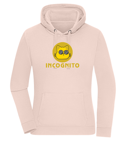 Incognito Design - Premium women's hoodie_LIGHT PEACH ROSE_front