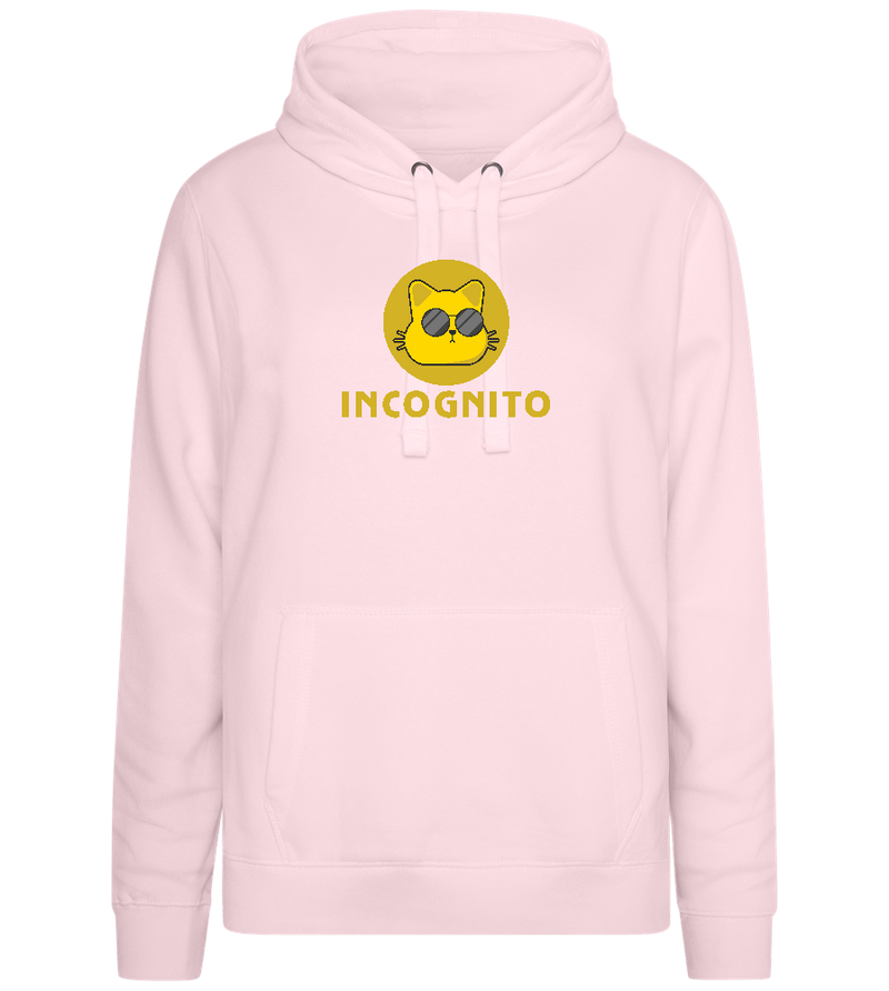 Incognito Design - Premium women's hoodie_LIGHT PEACH ROSE_front