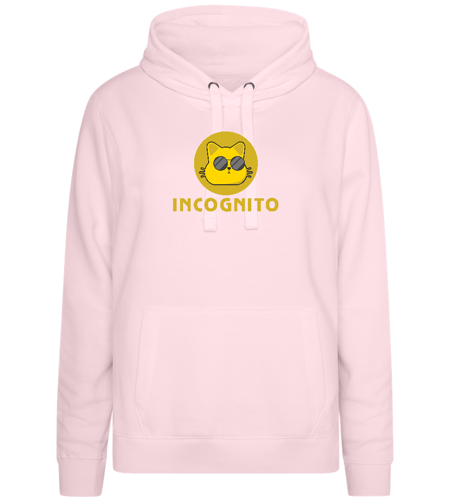 Incognito Design - Premium women's hoodie_LIGHT PEACH ROSE_front