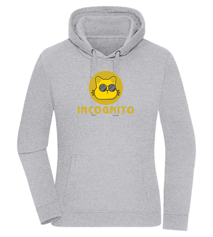 Incognito Design - Premium women's hoodie_ORION GREY II_front
