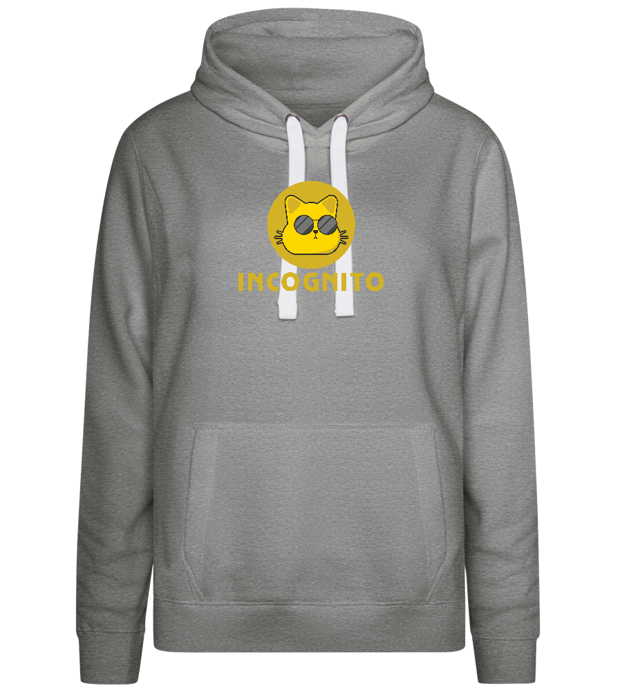 Incognito Design - Premium women's hoodie_ORION GREY II_front