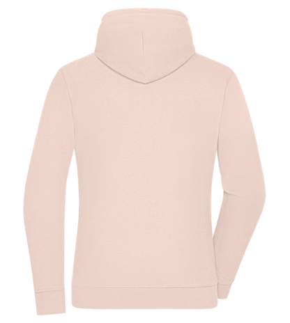Incognito Design - Premium women's hoodie_LIGHT PEACH ROSE_back