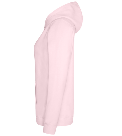 Incognito Design - Premium women's hoodie_LIGHT PEACH ROSE_left
