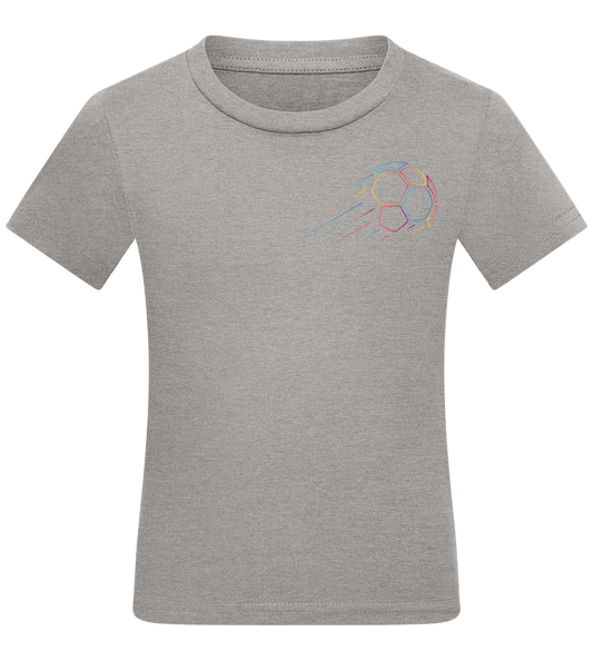 Abstract Ball Design - Comfort kids fitted t-shirt_ORION GREY_front