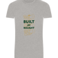 Built Not Bought Car Design - Basic Unisex T-Shirt_ORION GREY_front