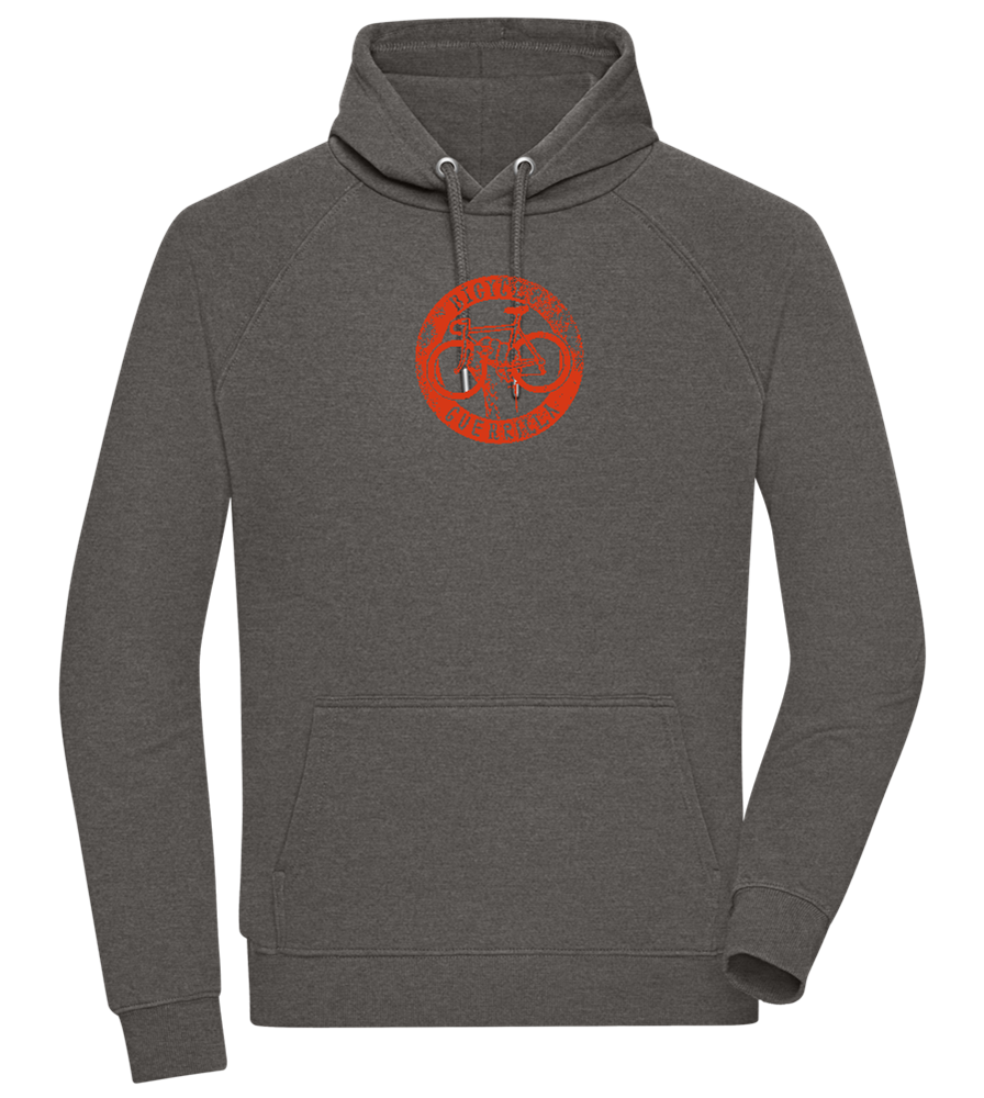 Bicycle Guerrilla Design - Comfort unisex hoodie_CHARCOAL CHIN_front