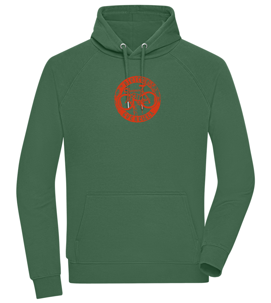 Bicycle Guerrilla Design - Comfort unisex hoodie_GREEN BOTTLE_front