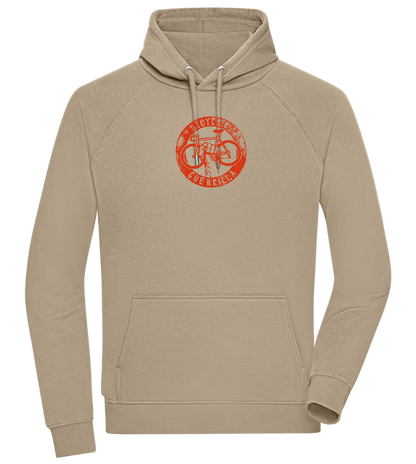 Bicycle Guerrilla Design - Comfort unisex hoodie_KHAKI_front