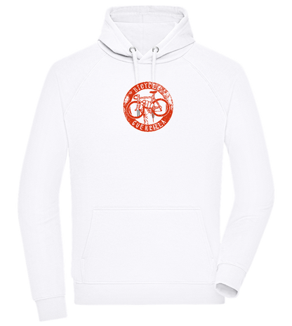 Bicycle Guerrilla Design - Comfort unisex hoodie_WHITE_front