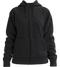 Premium women's zip hoodie_BLACK_front