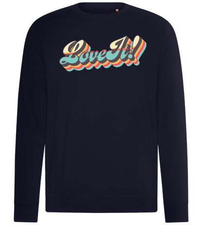 Love It Design - Comfort unisex sweater_FRENCH NAVY_front