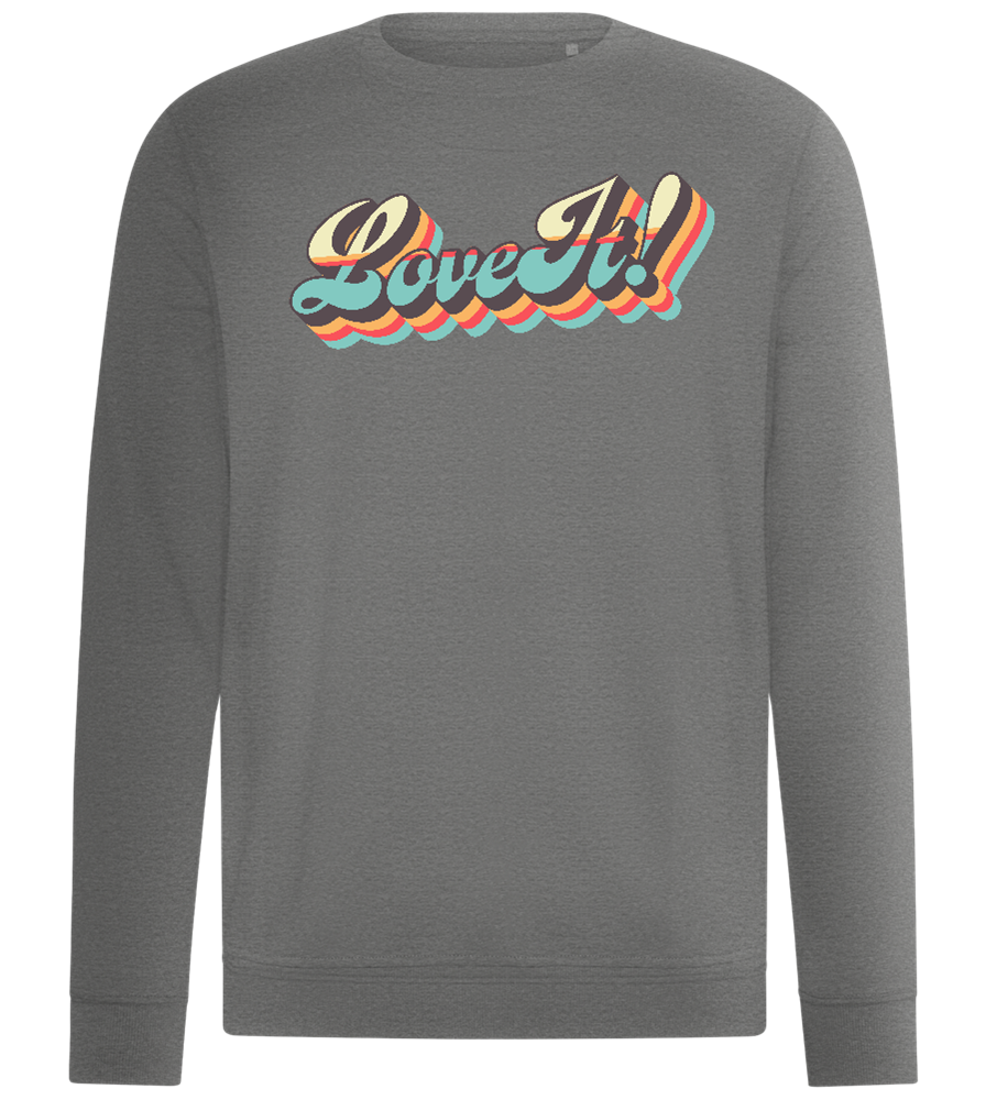 Love It Design - Comfort unisex sweater_ORION GREY II_front