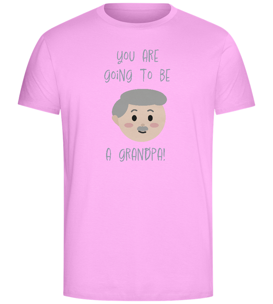 Going To Be A Grandpa Design - Comfort Unisex T-Shirt_CANDY PINK_front