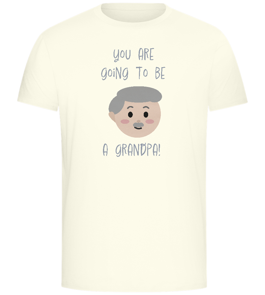 Going To Be A Grandpa Design - Comfort Unisex T-Shirt_ECRU_front