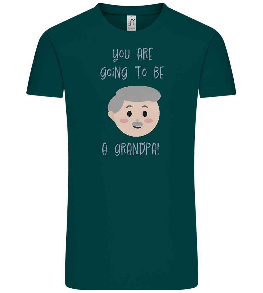 Going To Be A Grandpa Design - Comfort Unisex T-Shirt_GREEN EMPIRE_front