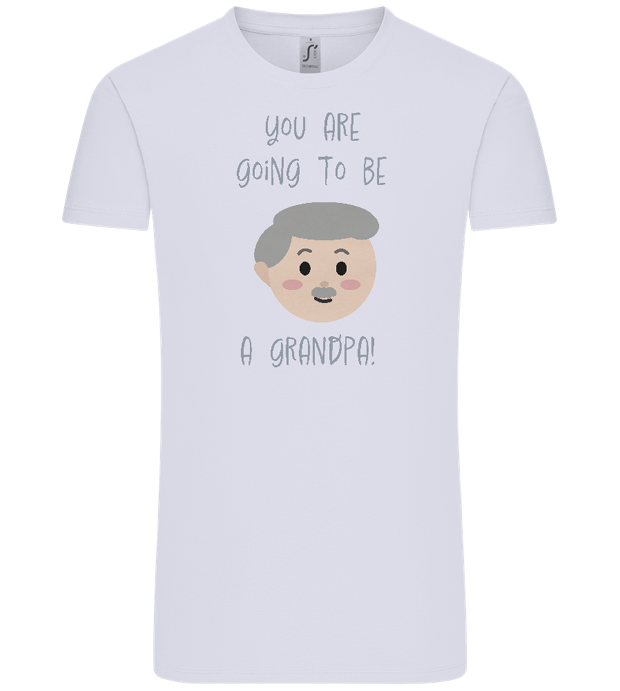 Going To Be A Grandpa Design - Comfort Unisex T-Shirt_LILAK_front