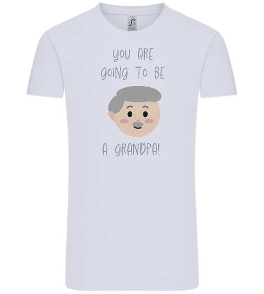 Going To Be A Grandpa Design - Comfort Unisex T-Shirt_LILAK_front