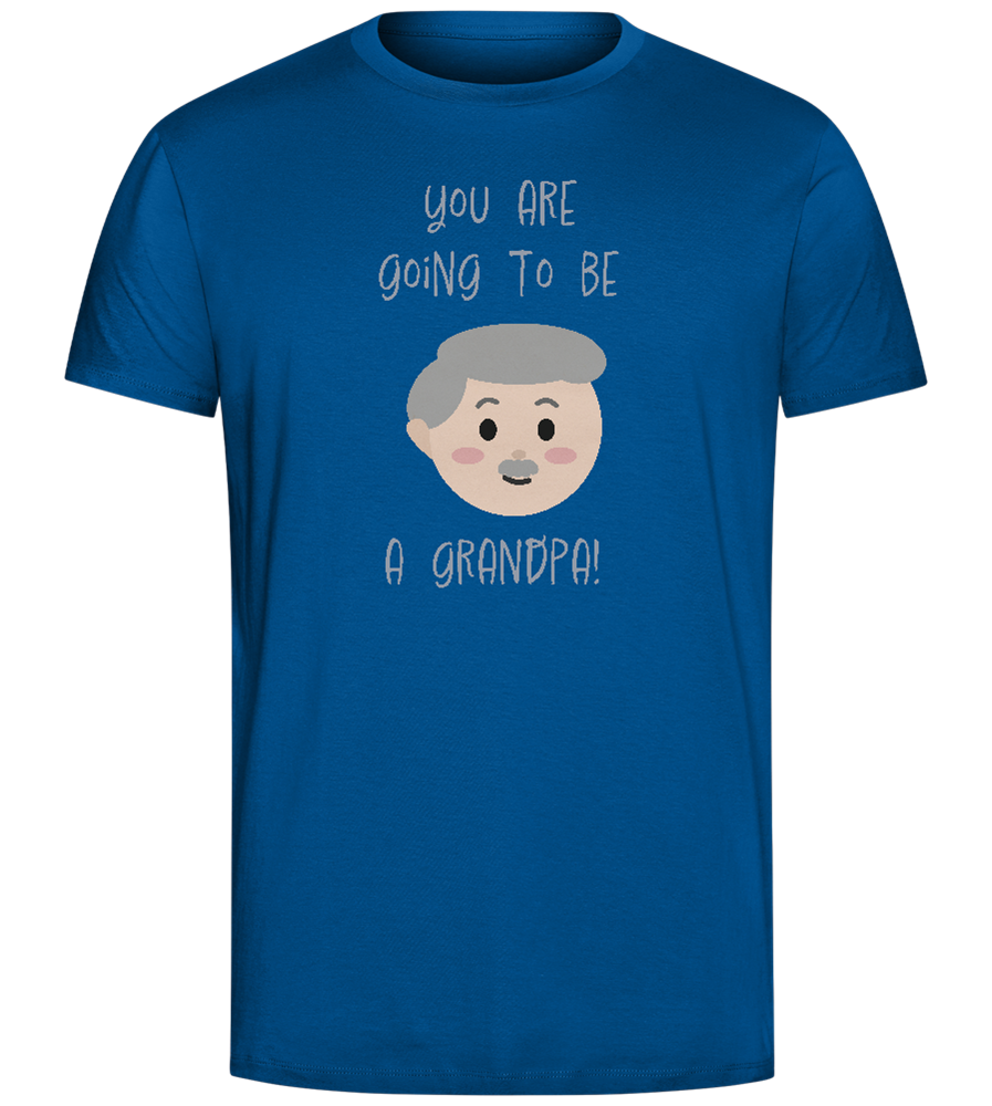 Going To Be A Grandpa Design - Comfort Unisex T-Shirt_ROYAL_front