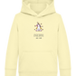 Unicorns Are Real Design - Comfort Kids Hoodie_AMARELO CLARO_front