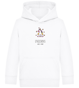 Unicorns Are Real Design - Comfort Kids Hoodie