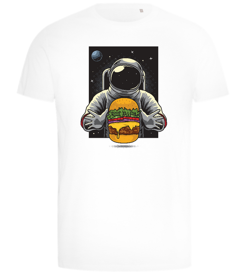 Astroburger Design - Comfort men's t-shirt_WHITE_front