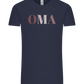 OMA Design - Comfort Unisex T-Shirt_FRENCH NAVY_front
