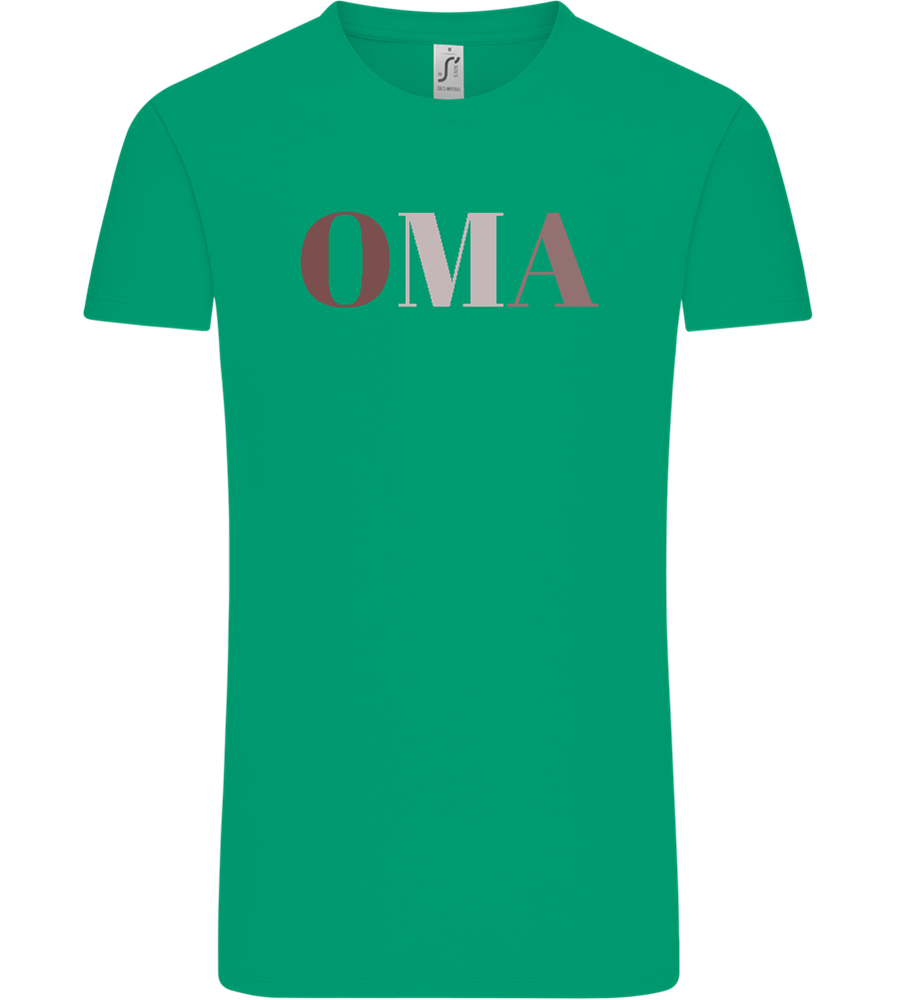 OMA Design - Comfort Unisex T-Shirt_SPRING GREEN_front