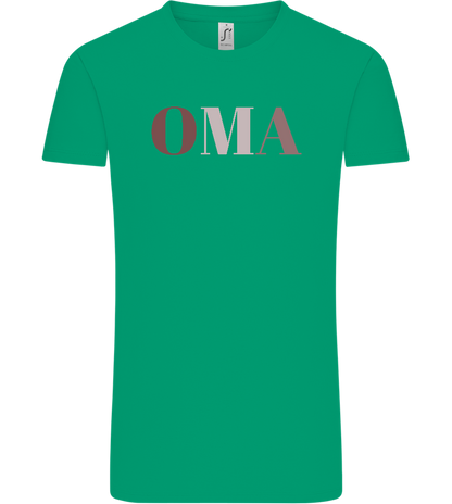 OMA Design - Comfort Unisex T-Shirt_SPRING GREEN_front