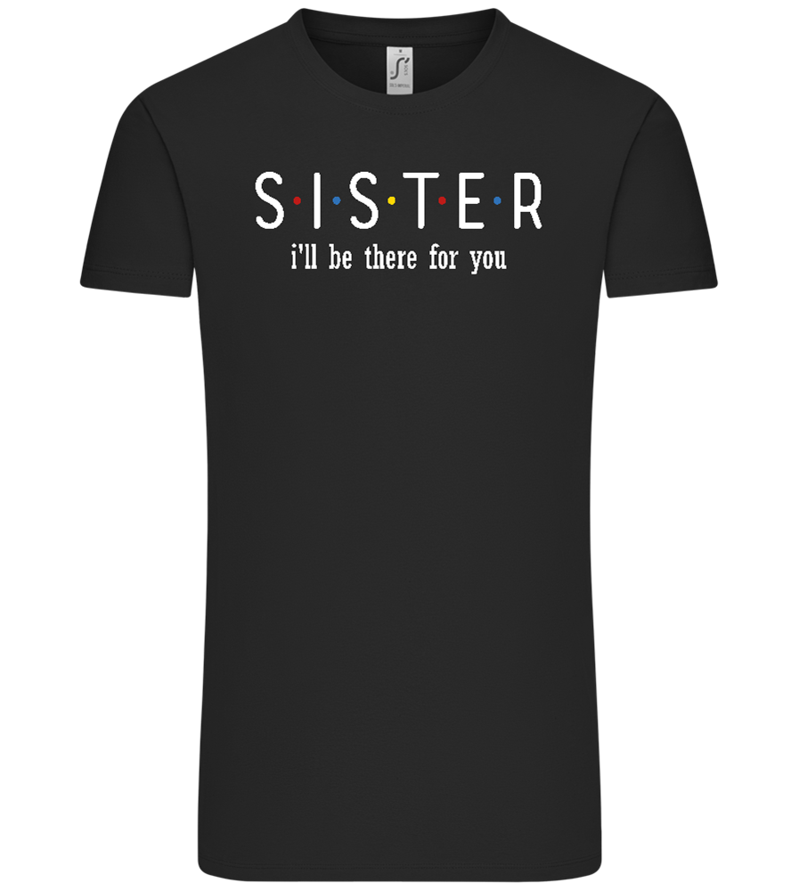 Sister Design - Comfort Unisex T-Shirt_DEEP BLACK_front