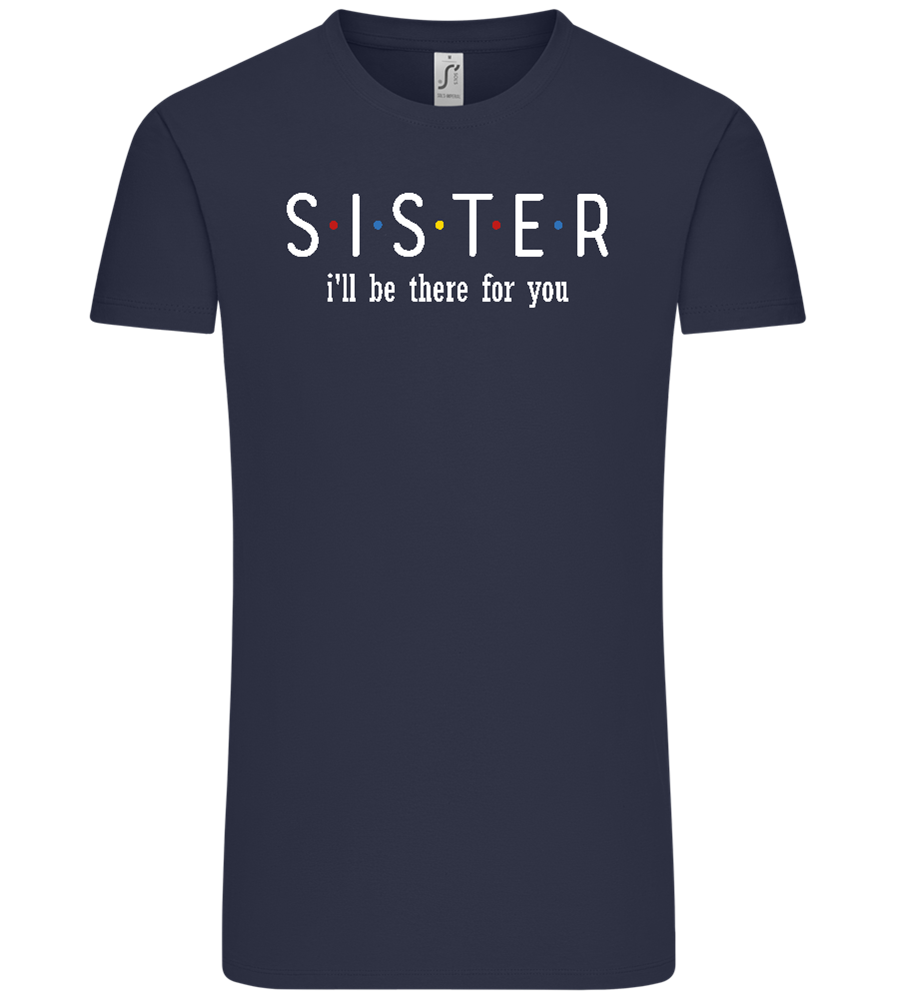 Sister Design - Comfort Unisex T-Shirt_FRENCH NAVY_front