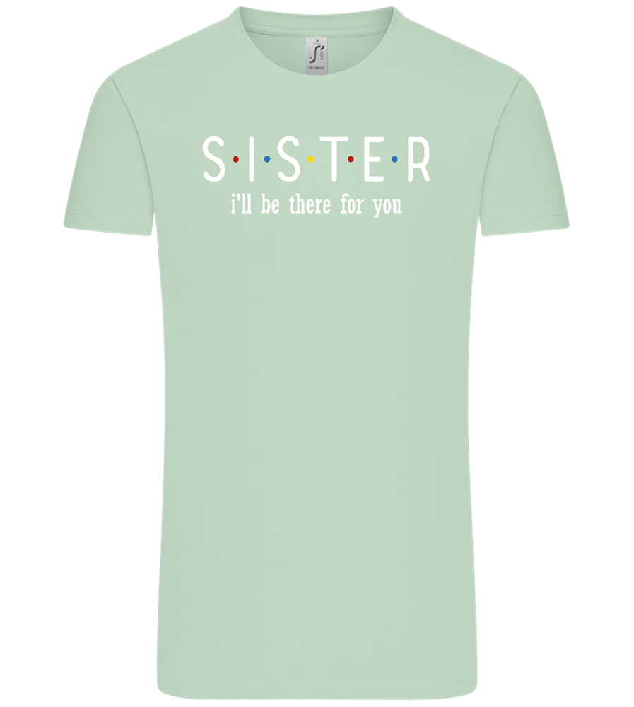 Sister Design - Comfort Unisex T-Shirt_ICE GREEN_front