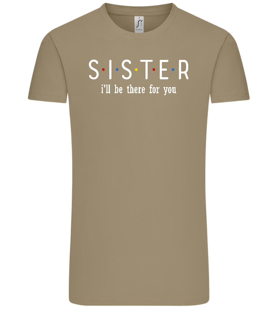 Sister Design - Comfort Unisex T-Shirt_KHAKI_front