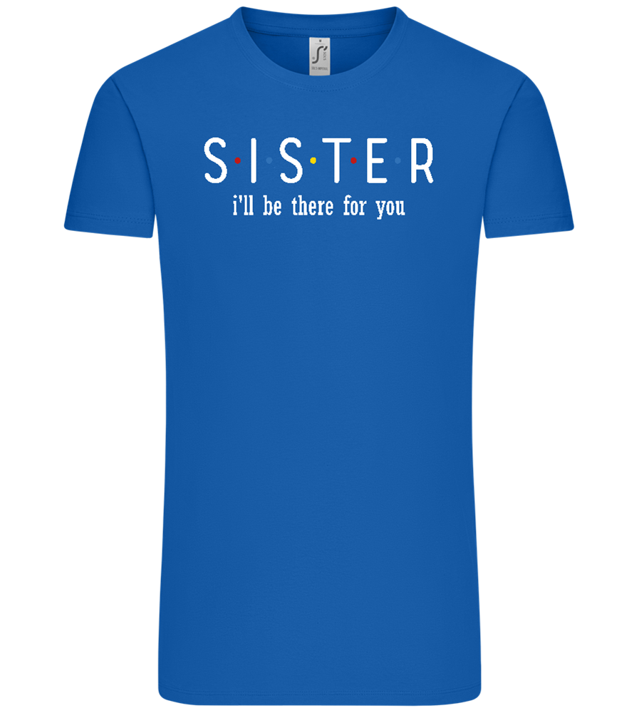 Sister Design - Comfort Unisex T-Shirt_ROYAL_front