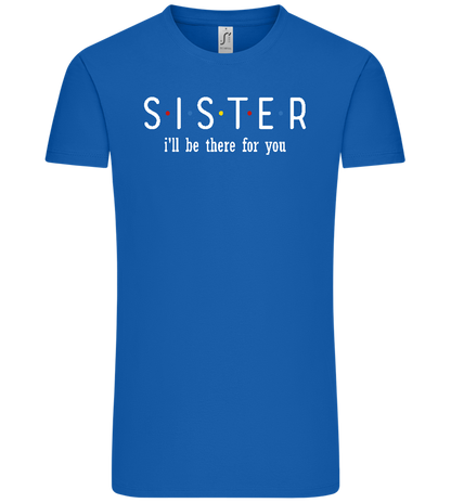 Sister Design - Comfort Unisex T-Shirt_ROYAL_front