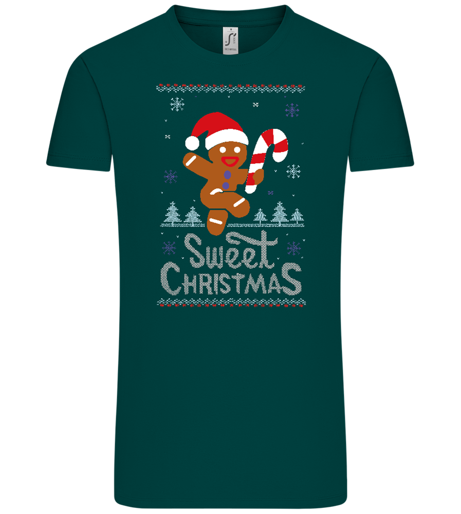 Gingerbread Man Design - Comfort Unisex T-Shirt_GREEN EMPIRE_front