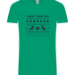 8-Bit Christmas Design - Comfort Unisex T-Shirt_SPRING GREEN_front
