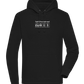 Genius Periodic Table Design - Premium unisex hoodie_BLACK_front